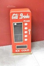 Schrank Rot Cold Drinks Hölzern 66x18x31 CM