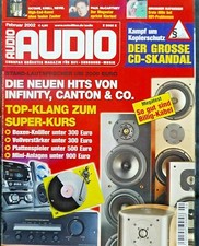 AUDIO 2/02 ASW GENIUS 300,CANTON 1200,INFINITY KAPPA 400,MAGNAT 650,TRIANGLE 202