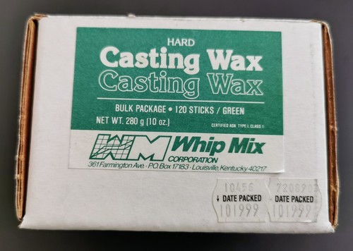 Hard casting wax - casting, gießwachs
