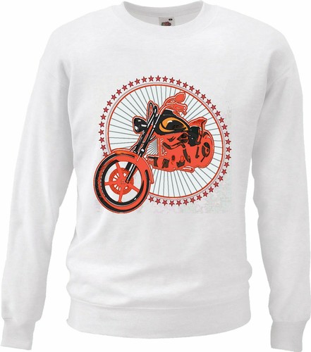 Sweatshirt motorrad chopper - motorrad,