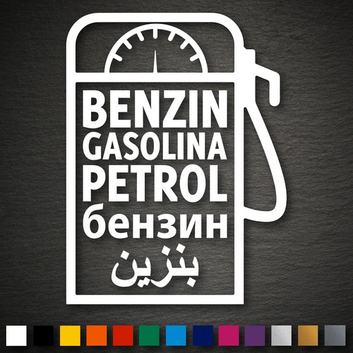 21004 benzin tanken aufkleber - benzin,