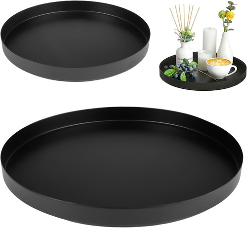 Stück dekotablett schwarz - 2,