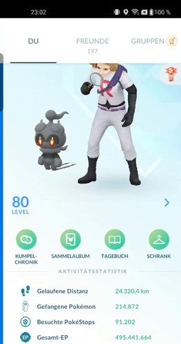 Pokémon level account - 80,