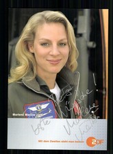 Marlene Marlow Rettungsflieger Autogrammkarte Original Signiert # BC 225812