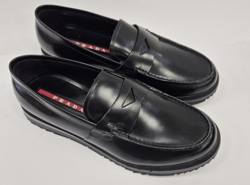 Prada leather loafer 6 - leather,