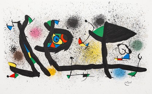 Joan miro origina lithographie - miro,