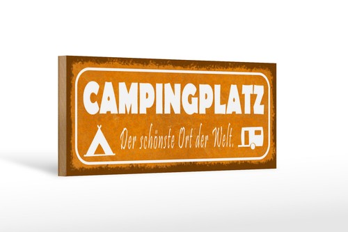 Holzschild spruch 27x10 - holzschild,