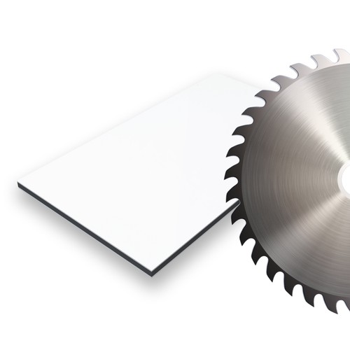 Aluverbundplatte 3mm weiß