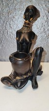 Afrikanische Deko-Figur Frau