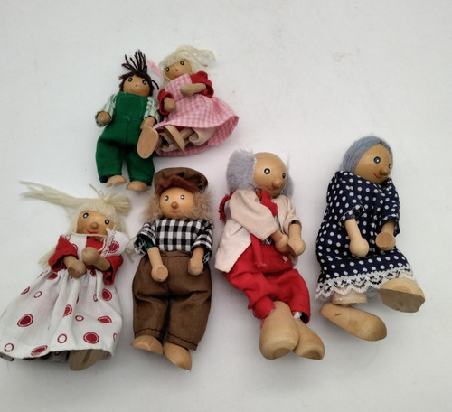 Biegepuppen holz set - holz,