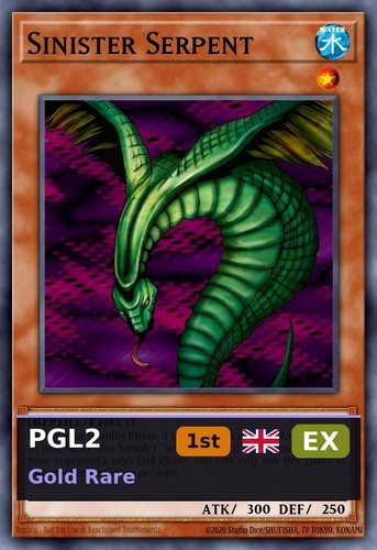 Sinister serpent pgl2 027 1st - serpent, pgl2-027