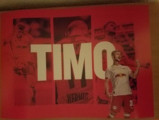 TIMO WERNER RB LEIPZIG POSTER