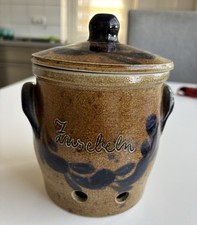 Vintage Keramik Zwiebeltopf