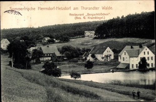 Herrndorf hetzdorf - ak,