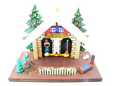 Schwarzwälder Wetterhaus Schwarzwald Wetterhäuschen Gartendeko Außenthermometer