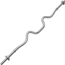 Verchromte SZ Curl Stange 120