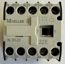 Moeller Hilfsschütz / 230V 50Hz / 240V 60Hz / 2x NO / 2x NC / DIL ER-22 / 22E