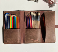 Leder Bleistift Etui Bleistift