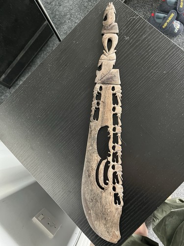 Vintage handgeschnitzte asmat - vintage,
