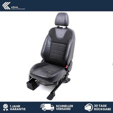 Original Sitz vorn rechts Beifahrersitz Ford Kuga 2 Teilleder Schwarz Beheizt