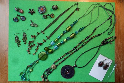 Konvolut modeschmuck ketten - modeschmuck,
