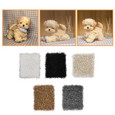 Lockiger Stoff 43x38 cm