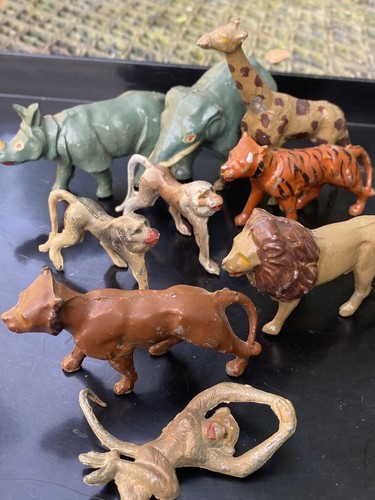 Antike blei tierfiguren - antike,