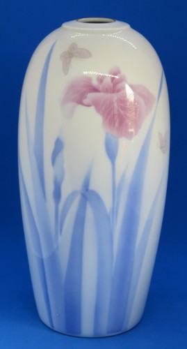 Japanische vase rosa blumen - japanische,