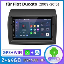 Für Fiat Ducato 2006-2023 Android Autoradio Navi GPS Wifi BT FM RDS DAB SWC 64G 
