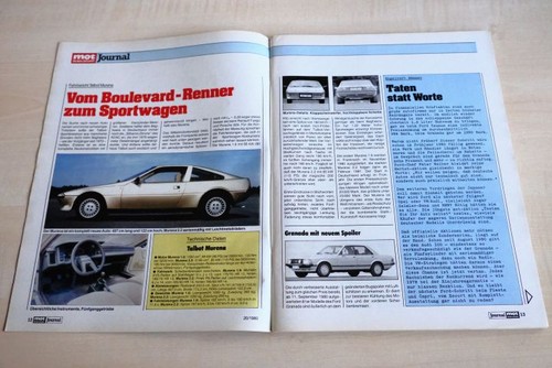 Mot 1980 talbot matra - mot,