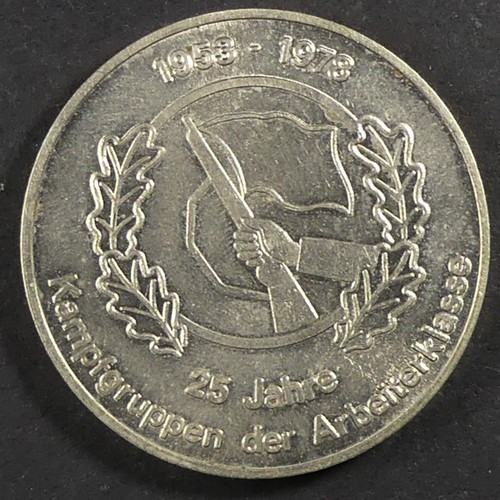 Ddr medaille kampfgruppen der - medaille,