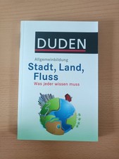 Bücher: Duden - Stadt, Land, Fluss Was jeder wissen muss Allgemeinbildung