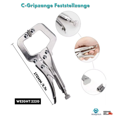Gripzange feststellzange - c-gripzange,