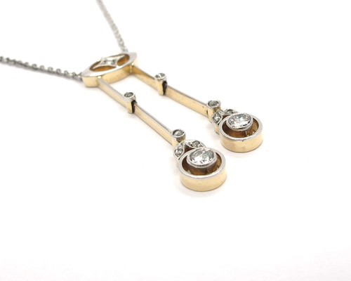 Antikes lavalliére collier - antikes,