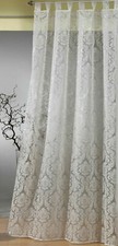 Gardine schlaufenschal barock - schlaufenschal,