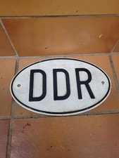 DDR Länderkennzeichen Für