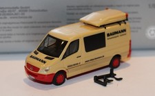 Herpa 908542 Mercedes Sprinter 06 BF3 Begleitfahrzeug "Baumann" 1:87 H0 NEU OVP