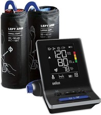 Braun ExactFit 5 Connect Bluetooth Oberarm Blutdruckmessgerät zwei Manschetten