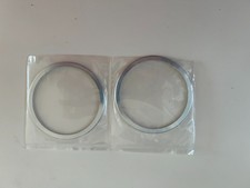 Lautsprecherringe Alu chrom Klick System 90mm BMW E36 3D