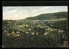 Ansichtskarte Jonsdorf, Panorama mit Umgebung 1916 