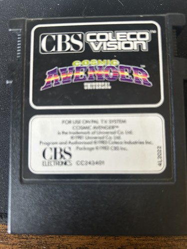 Cbs coleco vision cosmic - cbs,