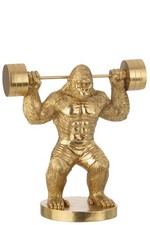 Line gorilla hanteln stemmen - gorilla,