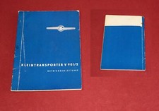 Betriebsanleitung Framo Barkas V 901 / 2 , Kleintransporter Oldtimer,  IFA VEB 