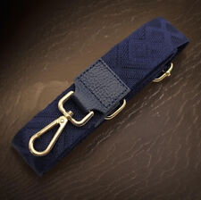 Ersatz Taschengurt Schultergurt Tragegurt Schulterriemen 4cm made in Italy navy