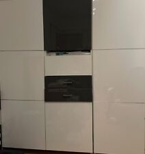 BESTA SELSVIKEN Tür Hochglanz grau, 60x64 cm - gebraucht - 1 Stück