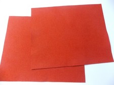 Tischdeko Filz Tischset  Platzset   Orange   4  Stück