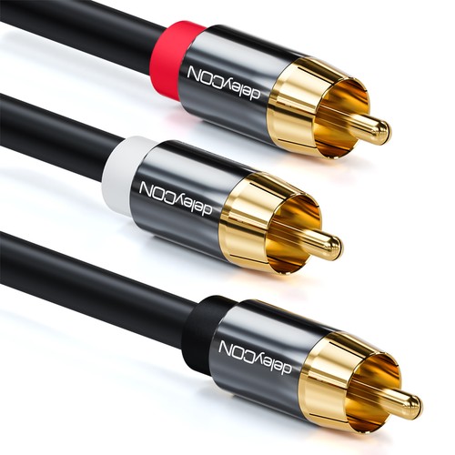 Subwoofer kabel cinch rca - 1m,