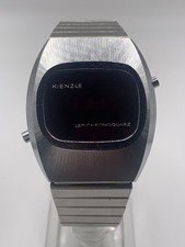 Vintage Kienzle LED Chronoquartz ~ Quarz ~ Digitaluhr ~ Selten ~ Bastler! ~ Kult