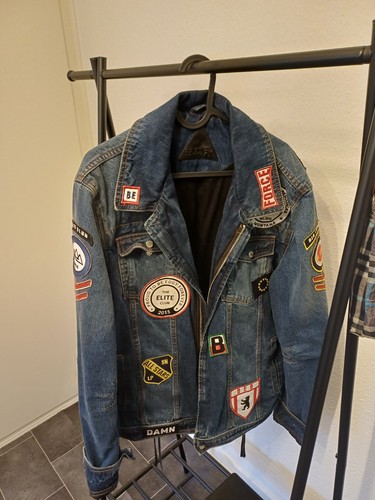 Edgy jeansjacke mit - edgy, xl