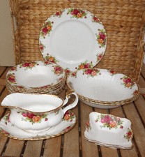 ROYAL ALBERT OLD COUNTRY ROSES Speiseservice  - Teile zur Auswahl